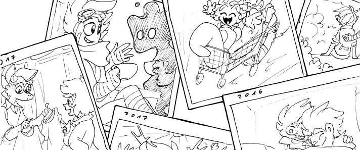A preview image with pictures of the various dreammakers hanging out.
