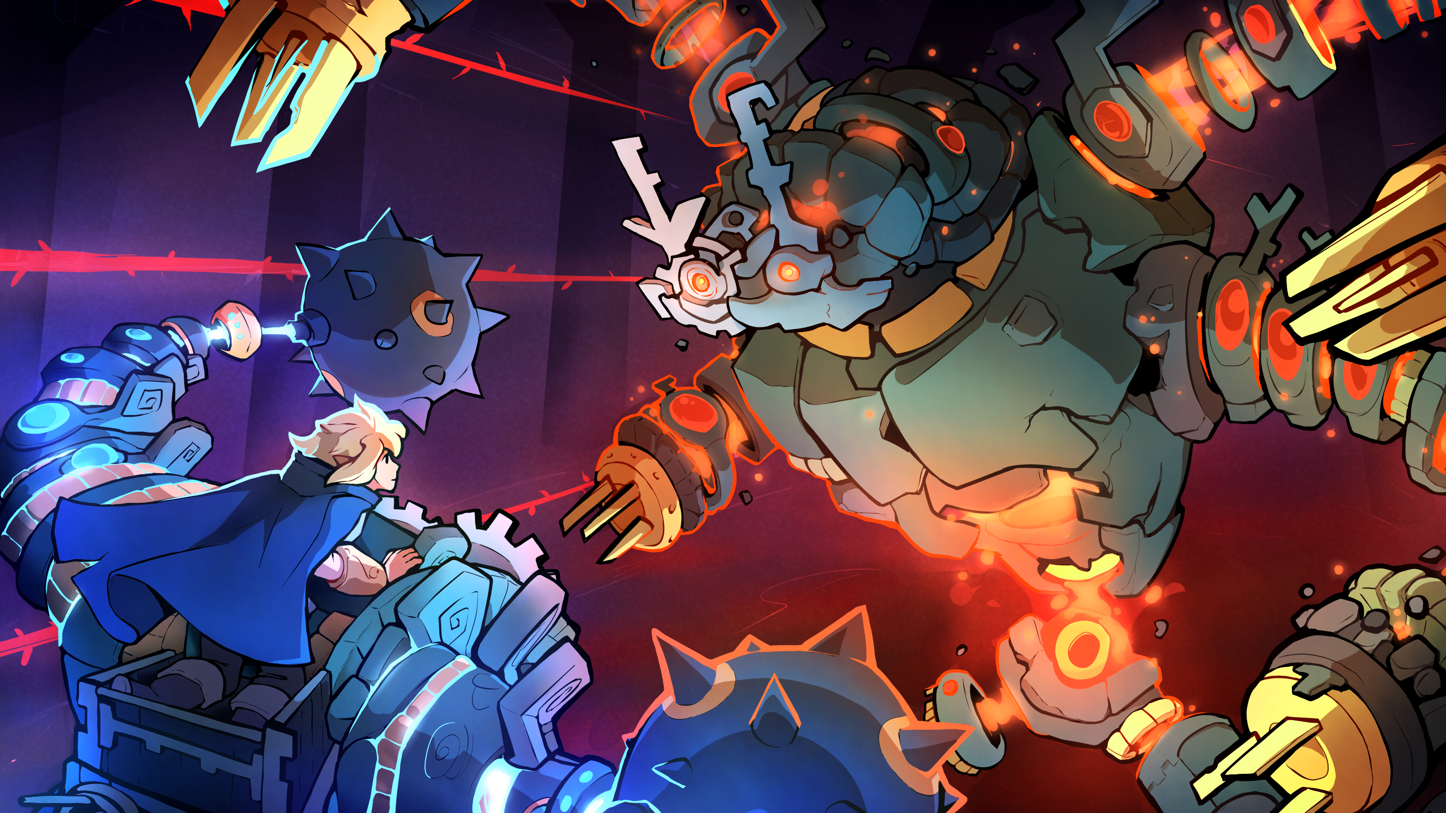 The boss fight versus the seized construct in Legend of Zelda: Tears of the Kingdom.