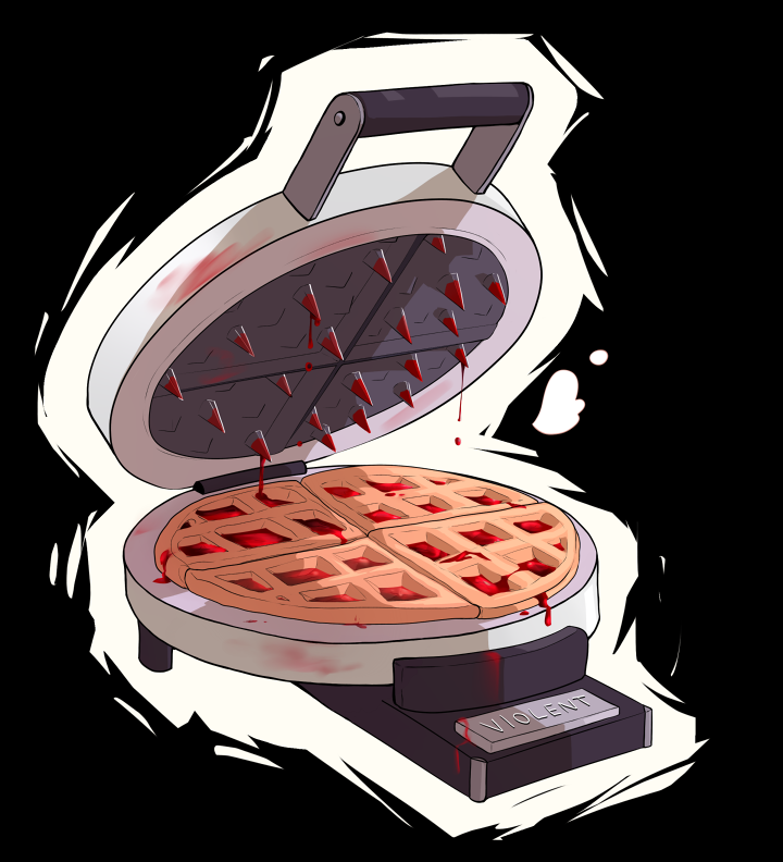 Waffle Iron Maiden - commission work